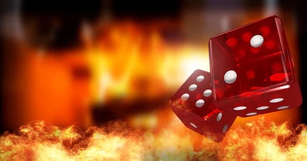 Live Dadu Online croupier rolling dice at sapta77 studio